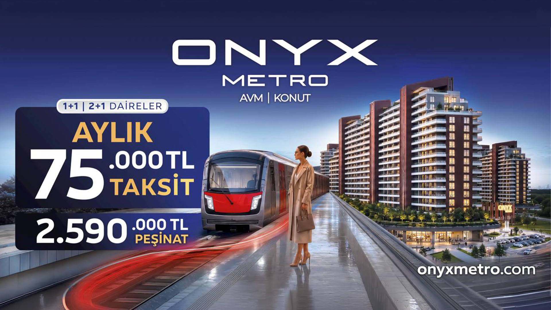 Onyx Metro mutlu yıllar kampanyası